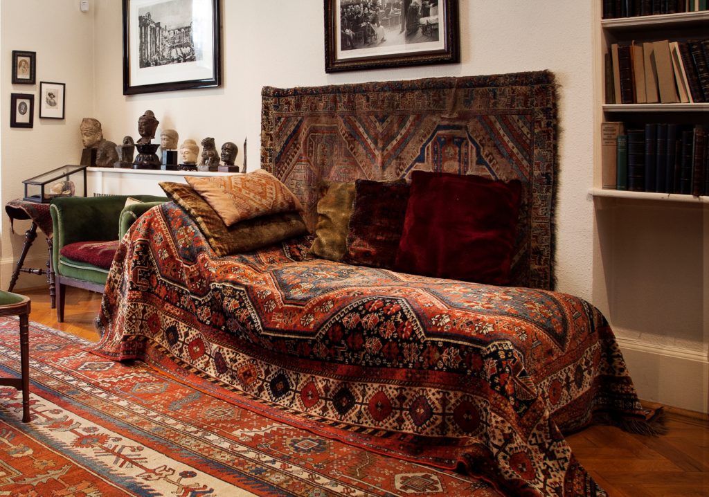 Divã de Freud — Freud Museum, Londres